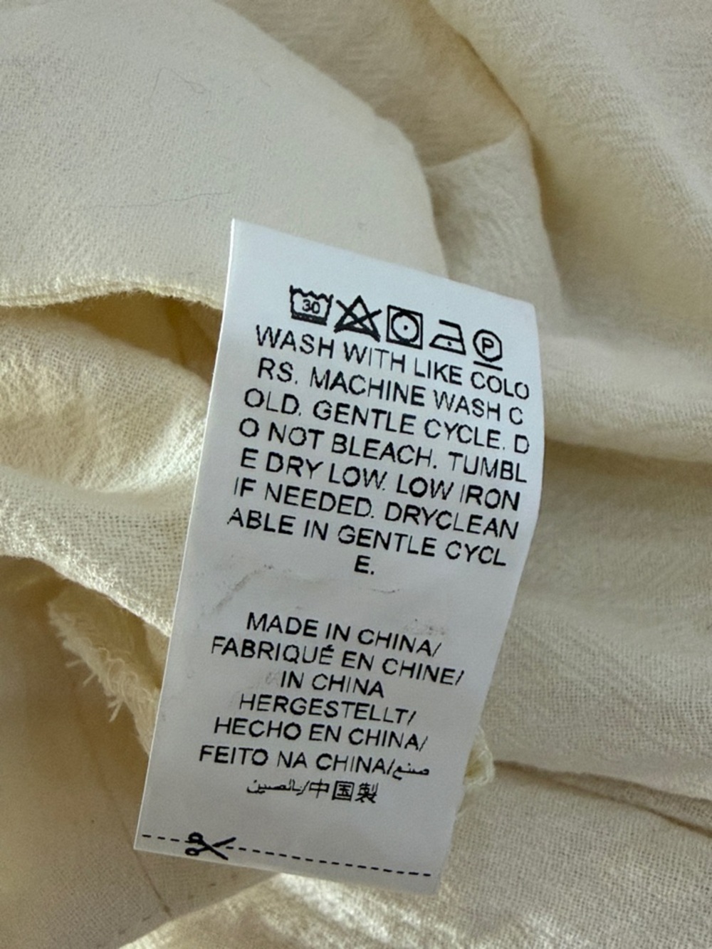 SHEIN  flowy pintucks palazzo pants, 100% cotton, full length, NWOT - Picture 9 of 10